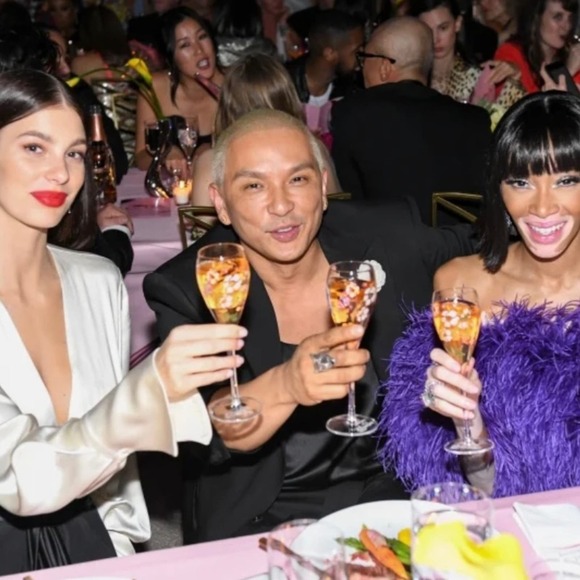 Perrier Jouet Verre Belle Epoque Hand PaintedAnimone Grand Champagne 6pc Set - Picture 5 of 15